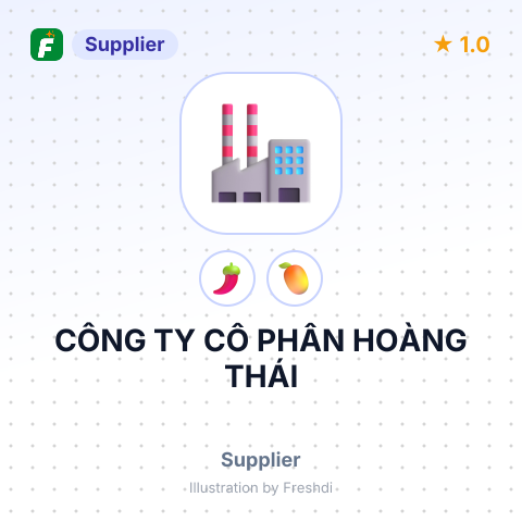 CÔNG TY CỔ PHẦN HOÀNG THÁI – summary card, no photo uploaded yet