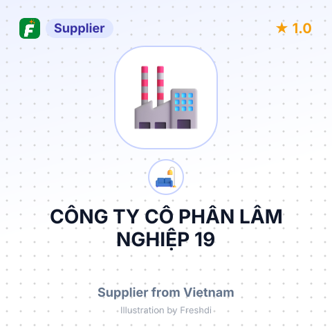 CÔNG TY CỔ PHẦN LÂM NGHIỆP 19 – summary card, no photo uploaded yet