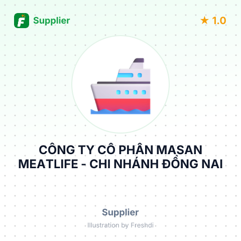 CÔNG TY CỔ PHẦN MASAN MEATLIFE - CHI NHÁNH ĐỒNG NAI – summary card, no photo uploaded yet