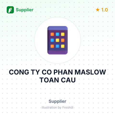 CONG TY CO PHAN MASLOW TOAN CAU – summary card, no photo uploaded yet
