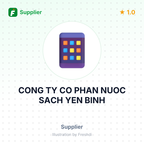 CONG TY CO PHAN NUOC SACH YEN BINH – summary card, no photo uploaded yet