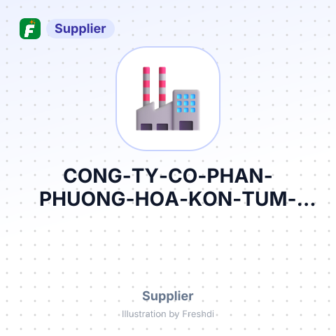 CÔNG TY CỔ PHẦN PHƯƠNG HOA KON TUM – summary card, no photo uploaded yet