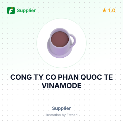 CONG TY CO PHAN QUOC TE VINAMODE – summary card, no photo uploaded yet