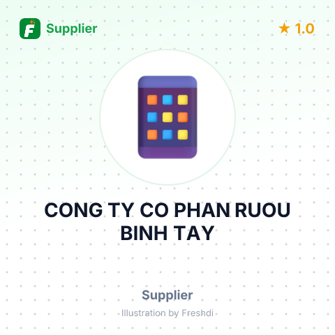 CONG TY CO PHAN RUOU BINH TAY – summary card, no photo uploaded yet