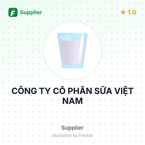 CÔNG TY CỔ PHẦN SỮA VIỆT NAM – summary card, no photo uploaded yet