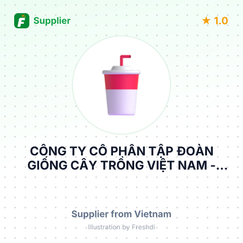 CÔNG TY CỔ PHẦN TẬP ĐOÀN GIỐNG CÂY TRỒNG VIỆT NAM – summary card, no photo uploaded yet