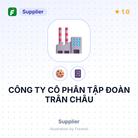 CÔNG TY CỔ PHẦN TẬP ĐOÀN TRÂN CHÂU – summary card, no photo uploaded yet