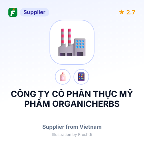 CÔNG TY CỔ PHẦN THỰC MỸ PHẨM ORGANICHERBS – summary card, no photo uploaded yet