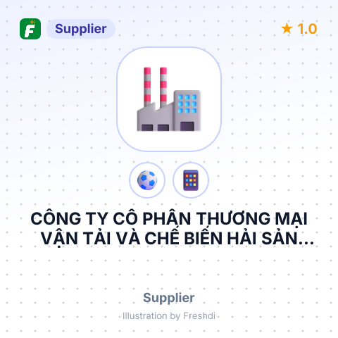 CÔNG TY CỔ PHẦN THƯƠNG MẠI VẬN TẢI VÀ CHẾ BIẾN HẢI SẢN LONG HẢI – summary card, no photo uploaded yet