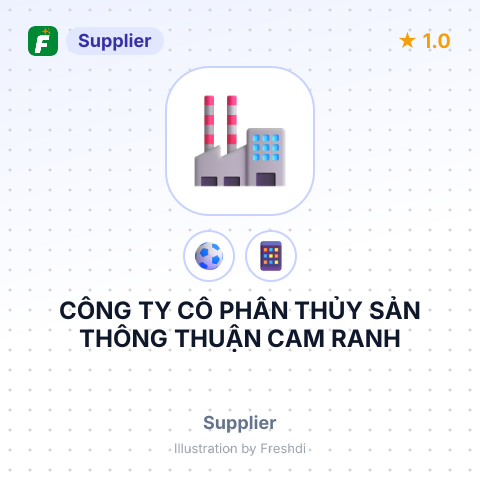 CÔNG TY CỔ PHẦN THỦY SẢN THÔNG THUẬN CAM RANH – summary card, no photo uploaded yet