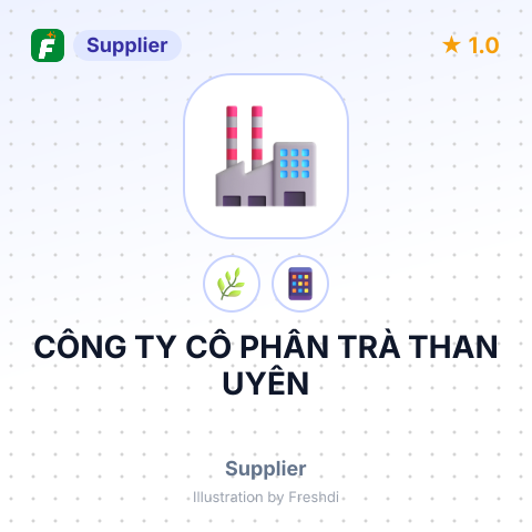 CÔNG TY CỔ PHẦN TRÀ THAN UYÊN – summary card, no photo uploaded yet