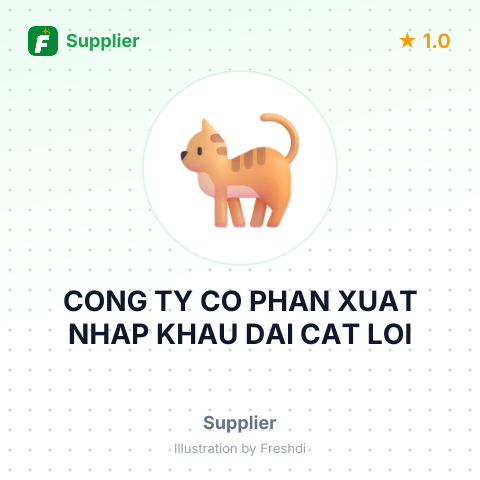 CONG TY CO PHAN XUAT NHAP KHAU DAI CAT LOI – summary card, no photo uploaded yet