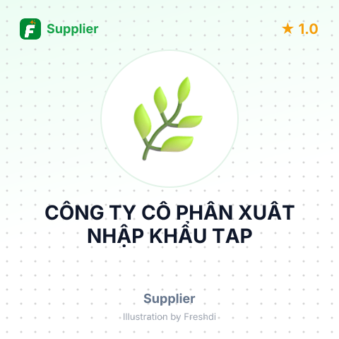 CÔNG TY CỔ PHẦN XUẤT NHẬP KHẨU TAP – summary card, no photo uploaded yet