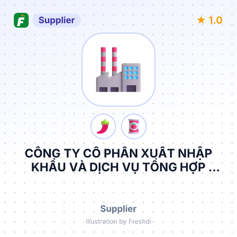 CÔNG TY CỔ PHẦN XUẤT NHẬP KHẨU VÀ DỊCH VỤ TỔNG HỢP NGHỆ AN – summary card, no photo uploaded yet