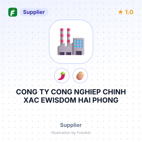 CONG TY CONG NGHIEP CHINH XAC EWISDOM HAI PHONG – summary card, no photo uploaded yet