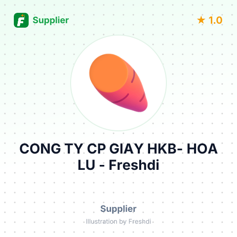 CONG TY CP GIAY HKB- HOA LU – summary card, no photo uploaded yet