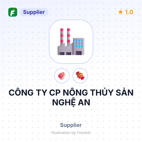 CÔNG TY CP NÔNG THỦY SẢN NGHỆ AN – summary card, no photo uploaded yet