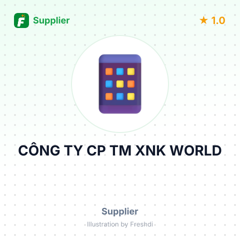 CÔNG TY CP TM XNK WORLD – summary card, no photo uploaded yet