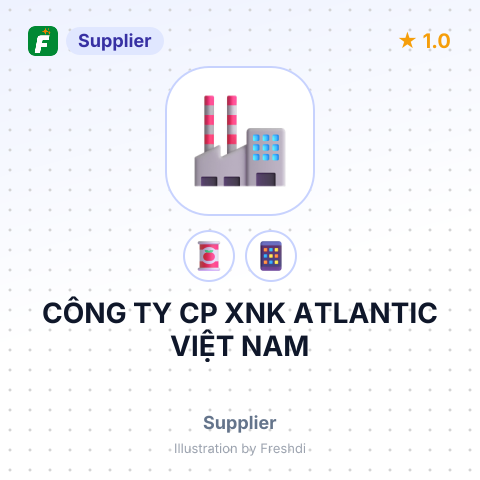 CÔNG TY CP XNK ATLANTIC VIỆT NAM – summary card, no photo uploaded yet