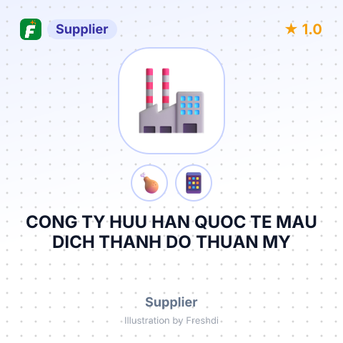 CONG TY HUU HAN QUOC TE MAU DICH THANH DO THUAN MY – summary card, no photo uploaded yet