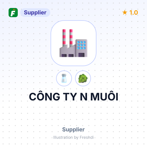 CÔNG TY N MUỐI – summary card, no photo uploaded yet