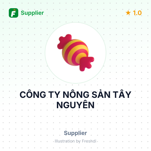 CÔNG TY NÔNG SẢN TÂY NGUYÊN – summary card, no photo uploaded yet