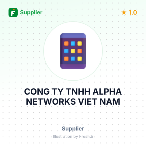 CONG TY TNHH ALPHA NETWORKS VIET NAM – summary card, no photo uploaded yet