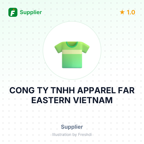 CONG TY TNHH APPAREL FAR EASTERN VIETNAM – summary card, no photo uploaded yet