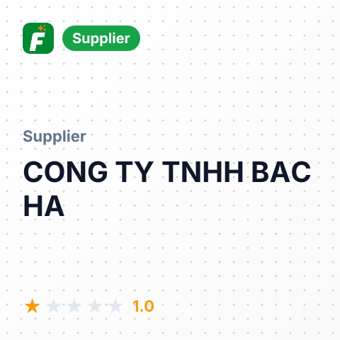 CONG TY TNHH BAC HA – summary card, no photo uploaded yet