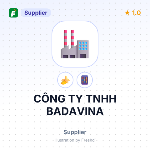CÔNG TY TNHH BADAVINA – summary card, no photo uploaded yet