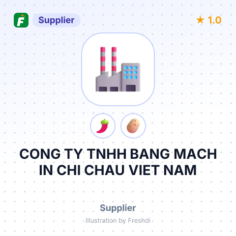 CONG TY TNHH BANG MACH IN CHI CHAU VIET NAM – summary card, no photo uploaded yet