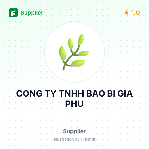 CONG TY TNHH BAO BI GIA PHU – summary card, no photo uploaded yet
