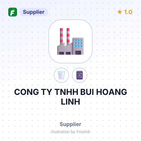 CONG TY TNHH BUI HOANG LINH – summary card, no photo uploaded yet