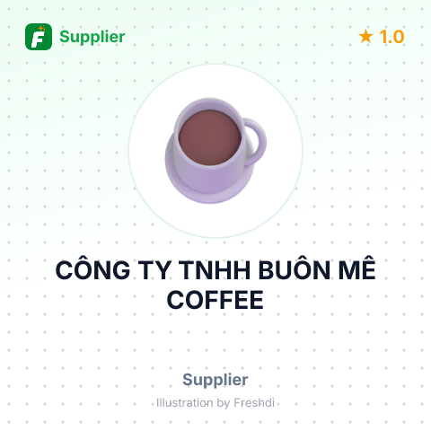 CÔNG TY TNHH BUÔN MÊ COFFEE – summary card, no photo uploaded yet