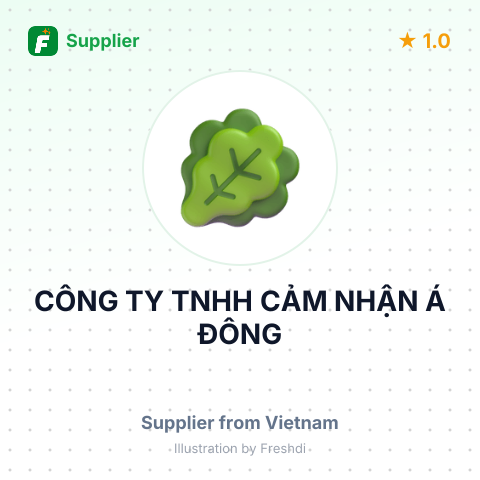 CÔNG TY TNHH CẢM NHẬN Á ĐÔNG – summary card, no photo uploaded yet