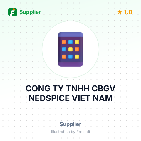 CONG TY TNHH CBGV NEDSPICE VIET NAM – summary card, no photo uploaded yet