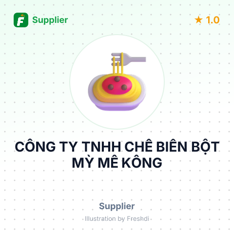 CÔNG TY TNHH CHẾ BIẾN BỘT MỲ MÊ KÔNG – summary card, no photo uploaded yet
