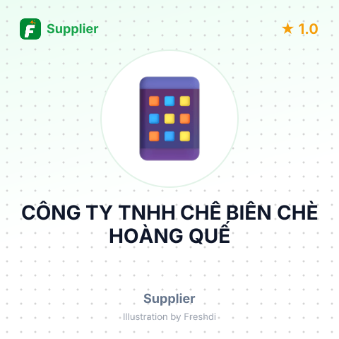 CÔNG TY TNHH CHẾ BIẾN CHÈ HOÀNG QUẾ – summary card, no photo uploaded yet