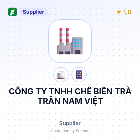 CÔNG TY TNHH CHẾ BIẾN TRÀ TRÂN NAM VIỆT – summary card, no photo uploaded yet