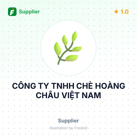 CÔNG TY TNHH CHÈ HOÀNG CHÂU VIỆT NAM – summary card, no photo uploaded yet
