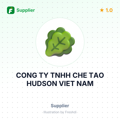 CONG TY TNHH CHE TAO HUDSON VIET NAM – summary card, no photo uploaded yet