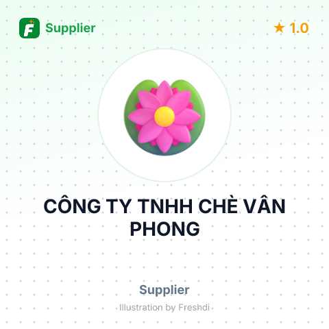 CÔNG TY TNHH CHÈ VÂN PHONG – summary card, no photo uploaded yet