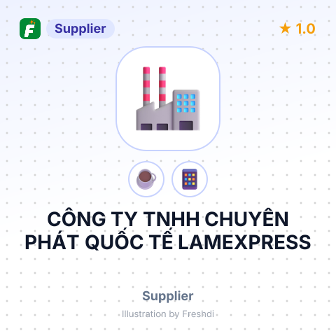 CÔNG TY TNHH CHUYỂN PHÁT QUỐC TẾ LAMEXPRESS – summary card, no photo uploaded yet