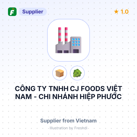 CÔNG TY TNHH CJ FOODS VIỆT NAM - CHI NHÁNH HIỆP PHƯỚC – summary card, no photo uploaded yet