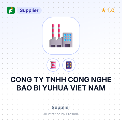 CONG TY TNHH CONG NGHE BAO BI YUHUA VIET NAM – summary card, no photo uploaded yet