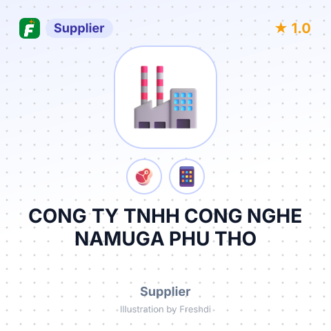 CONG TY TNHH CONG NGHE NAMUGA PHU THO – summary card, no photo uploaded yet