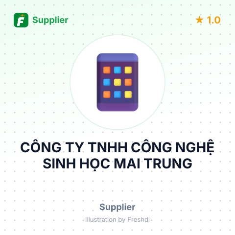 CÔNG TY TNHH CÔNG NGHỆ SINH HỌC MAI TRUNG – summary card, no photo uploaded yet