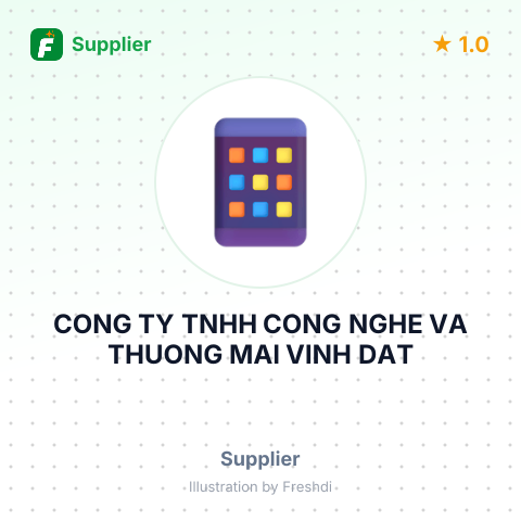 CONG TY TNHH CONG NGHE VA THUONG MAI VINH DAT – summary card, no photo uploaded yet