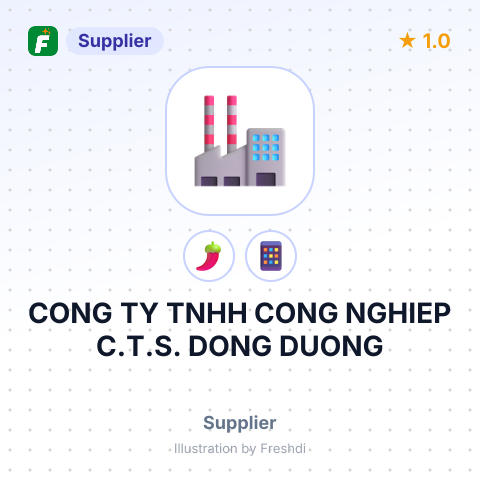 CONG TY TNHH CONG NGHIEP C.T.S. DONG DUONG – summary card, no photo uploaded yet