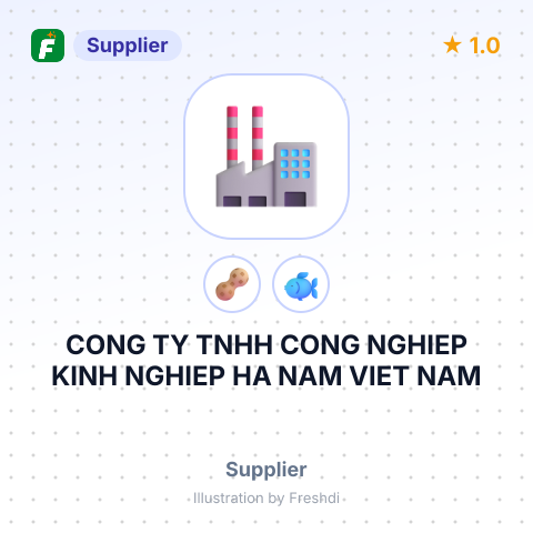CONG TY TNHH CONG NGHIEP KINH NGHIEP HA NAM VIET NAM – summary card, no photo uploaded yet